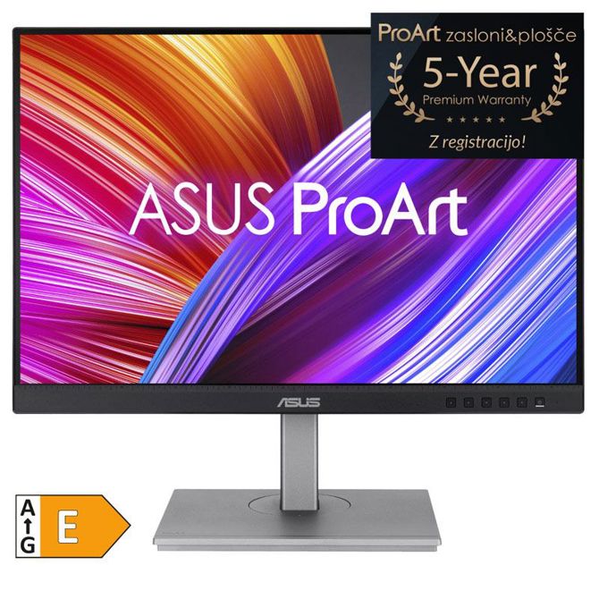 Monitor ASUS ProArt PA248CNV 61,21cm (24,1) WUXGA IPS LED LCD DP/HDMI/USB-C zvočniki