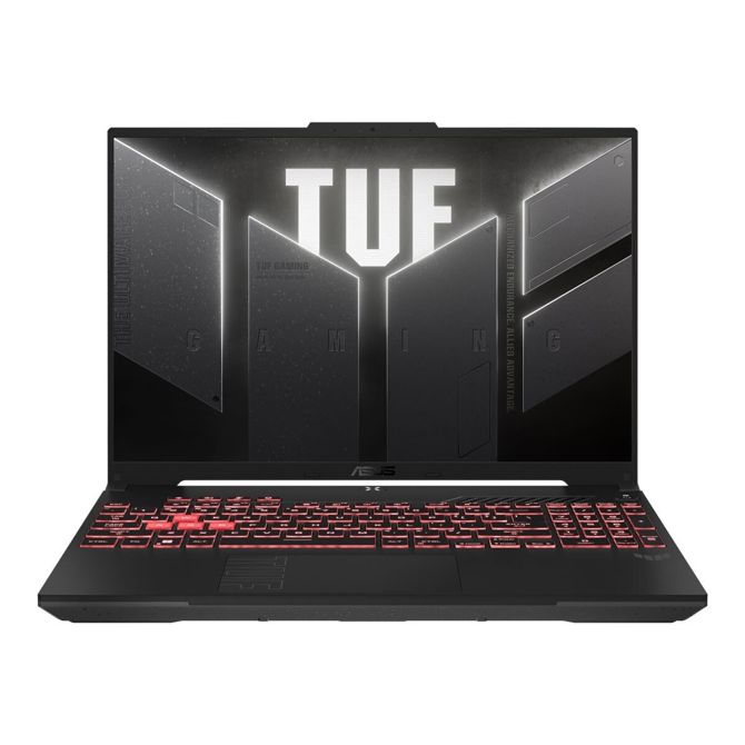 Prenosnik  ASUS TUF FA607NUQ-RL014  AMD Ryzen 7 170, 16-palčnim WUXGA zaslonom, 16 GB DDR5 pomnilnika, 512 GB PCIe SSD, NVIDIA GeForce RTX 4050 z 6 GB grafičnega pomnilnika, operacijski sistem DOS, barva Mecha Gray