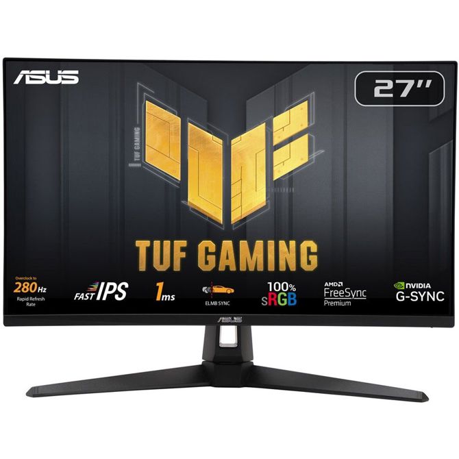 Monitor Asus TUF Gaming VG279QM1A 68,6 cm (27), 1920 x 1080 FHD, 16:9, IPS, 300cd/m2, 1ms, črna