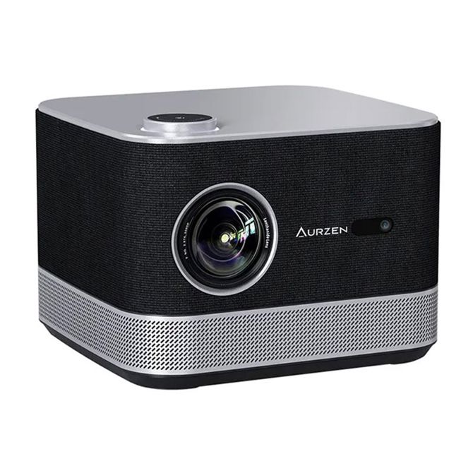 Projektor Aurzen Boom 3, Full HD 1080p, 500 ANSI lumnov, webOS, Dolby Audio, črne barve