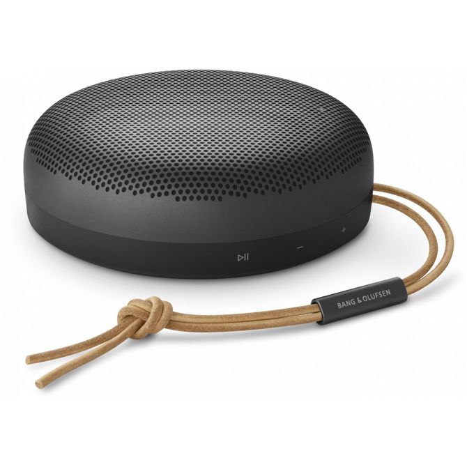 Računalniški zvočnik Bang & Olufsen BeoPlay A1 2. generacija, Bluetooth 5.1, vodoodporen IP67, do 18 h predvajanja, antracitno črn