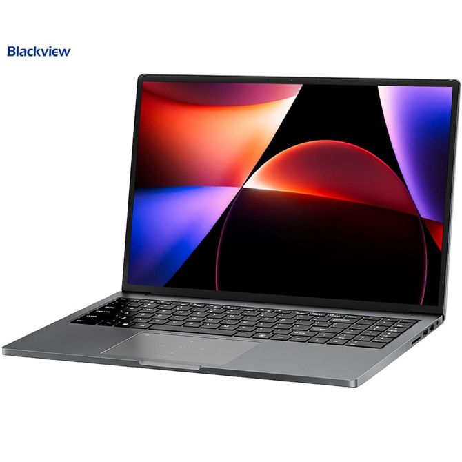 Prenosnik Blackview ACEBOOK 12 , 16 (40,64cm), 16GB RAM, 512GB SSD, Windows 11 Pro, Intel i5, IPS FHD+, WiFi 5, Bluetooth, 57Wh baterija, prednja kamera, dvojni zvočniki, siv (Starry Gray)