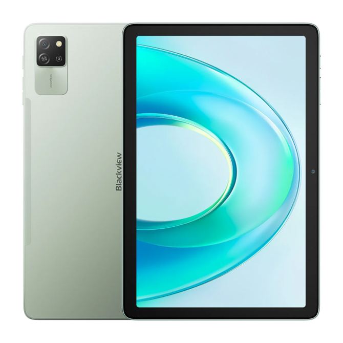 Tablični računalnik Blackview TAB60 Pro LTE 10,1 IPS, 8GB/128GB, 7700mAh baterija, zelena, priložen ovitek in zaščitno steklo