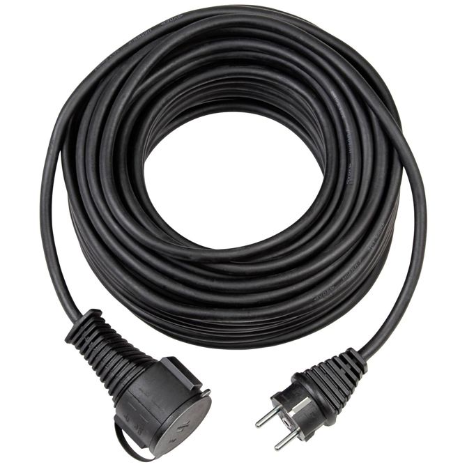 Brennenstuhl 1161450 tok podaljšek   črna 10.00 m H05RR-F 3G 1,5 mm²