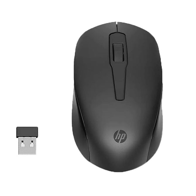 Brezžična miška HP 150 (temno siva/črna)