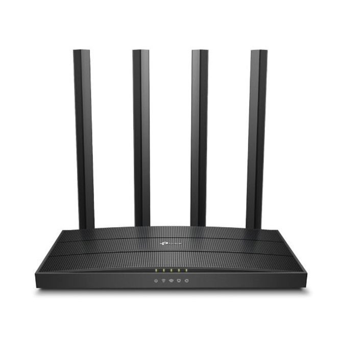 Brezžični usmerjevalnik - Router TP-Link Archer C80 dvopasovni, do 1900 Mb/s, 4x Gigabit LAN, MU-MIMO, 4 zunanje antene, črna