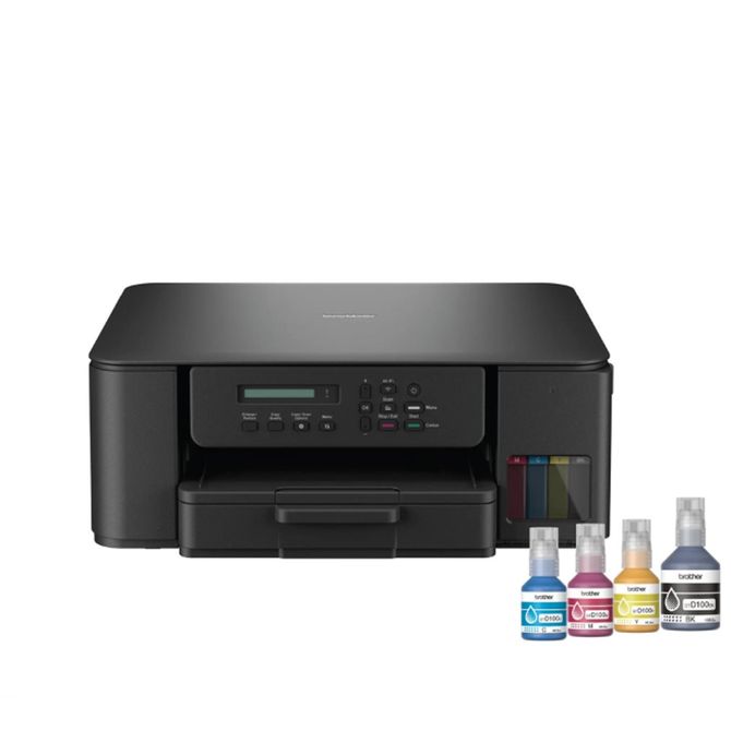 Tiskalnik BROTHER DCPT530DWYJ1 Color Inkjet A4 MFP Ink Tank System Duplex 16/9ipm Wireless AirPrint
