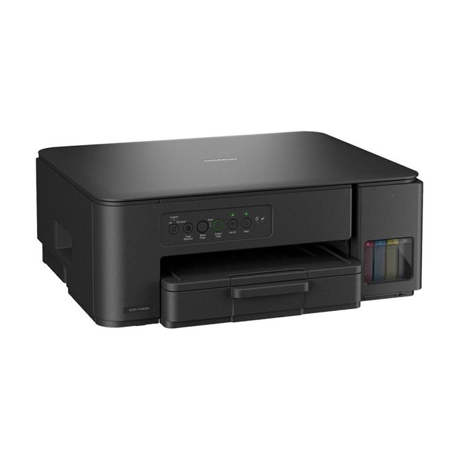 Tiskalnik BROTHER DCP T430W J1 Color Inkjet A4 MFP Ink Tank System 16/9ipm Wireless AirPrint