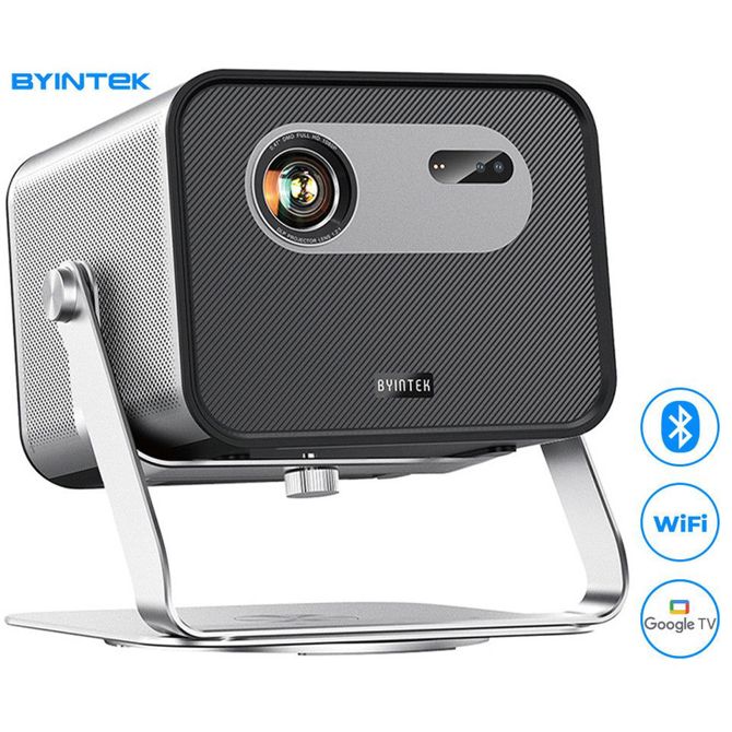 Projektor Byintek UFO R90 MAX prenosni LED, GoogleTV, 2200 ANSI lumnov, Full HD, Dual WiFi/Bluetooth