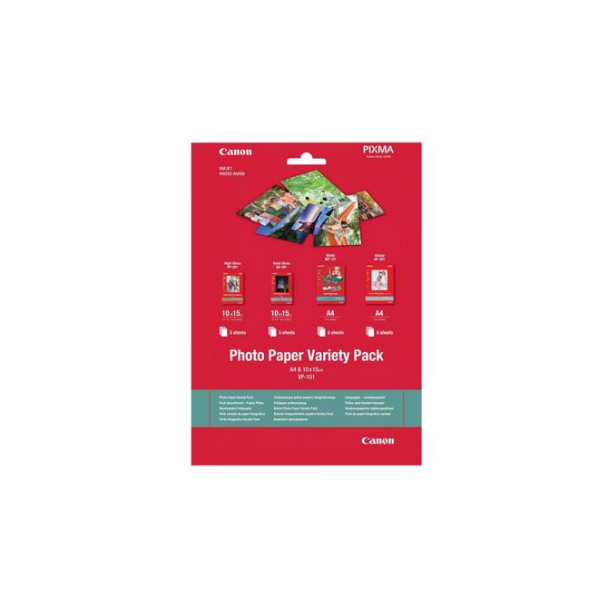 Foto papir CANON VP-101 photo paper variety pack A4 & 10 x15cm