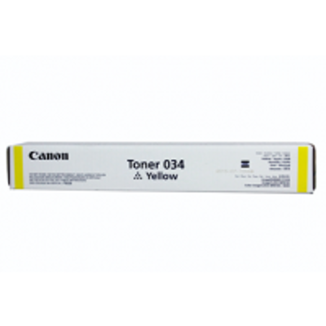 Canon 034Y (9451B001) rumen, originalen toner