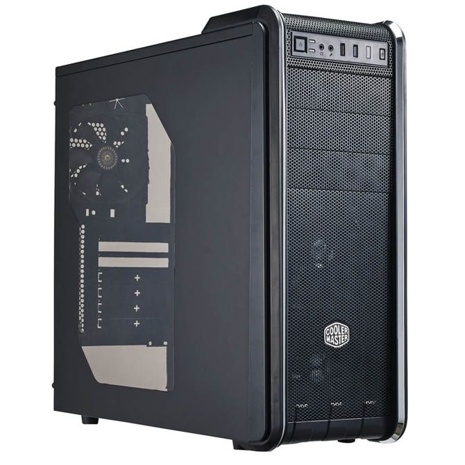 COOLER MASTER 590 III midi ATX (RC-593-KWN2) z oknom črno ohišje