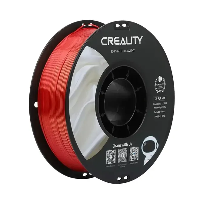Filament CR-Silk PLA Creality (zlato-rdeča)