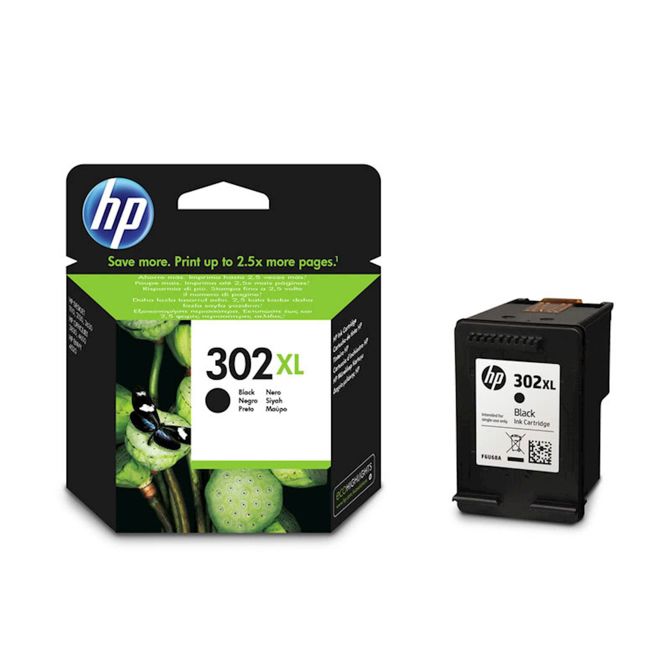 ČRNILO HP ČRNO 302XL ZA Deskjet 2130 ZA 430 STRANI, 8,5ml F6U68AE
