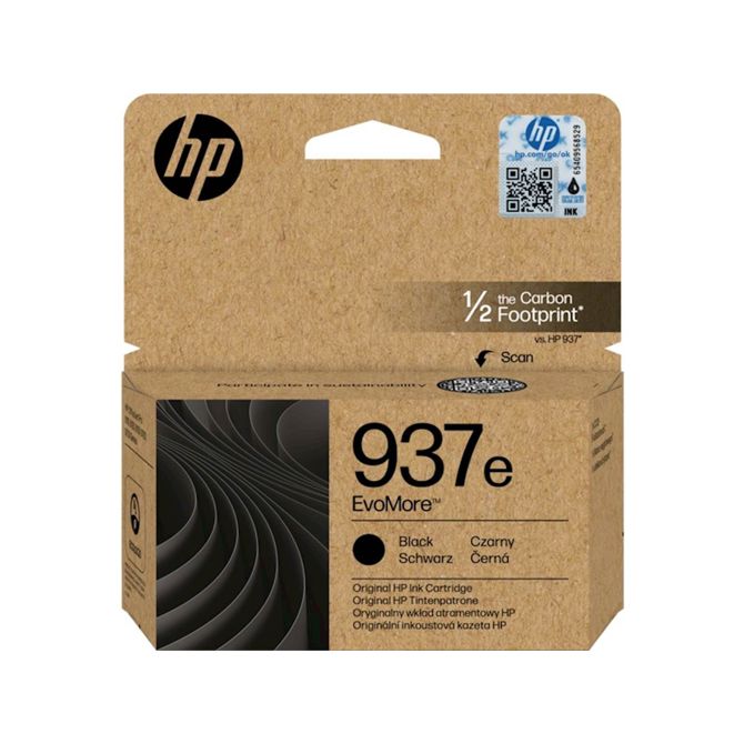 ČRNILO HP ČRNO 937e EvoMore za OfficeJet 9120e/9130e/9720/9730/9110b/9120b/9130b ZA 2.500 STRANI 4S6W9NE