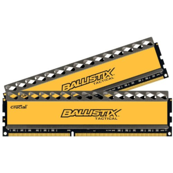 CRUCIAL 16GB (2x8GB) DDR3 1600 PC3-12800 CL8 Ballistix Tactical - BLT2CP8G3D1608DT1TX0CEU