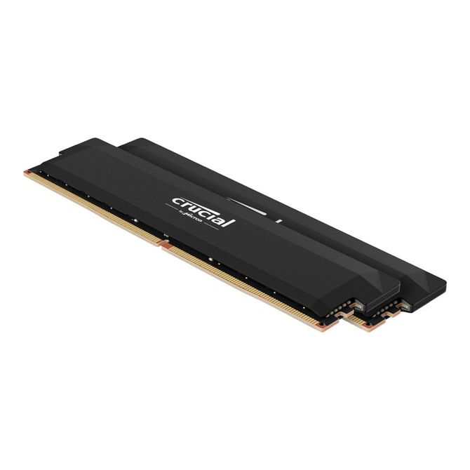 RAM za računalnike Crucial Pro 6400 MHz 32GB (2x16GB) DDR5 CL38 črna