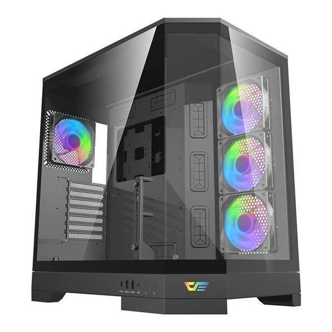 Darkflash DQX90 računalniško ohišje (črno)