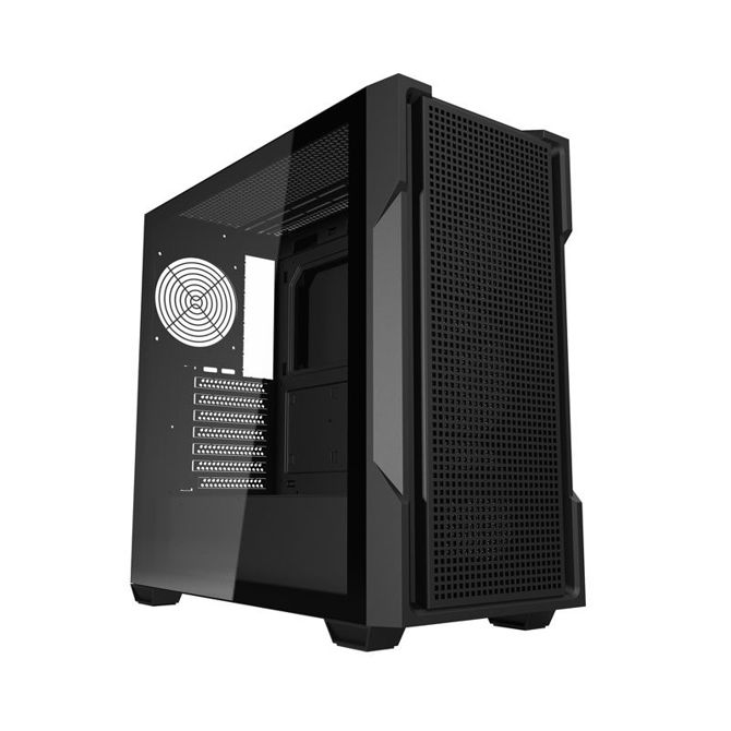 Ohišje za računalnik Darkflash DS900 mrežasto  brez ventilatorjev (črno)