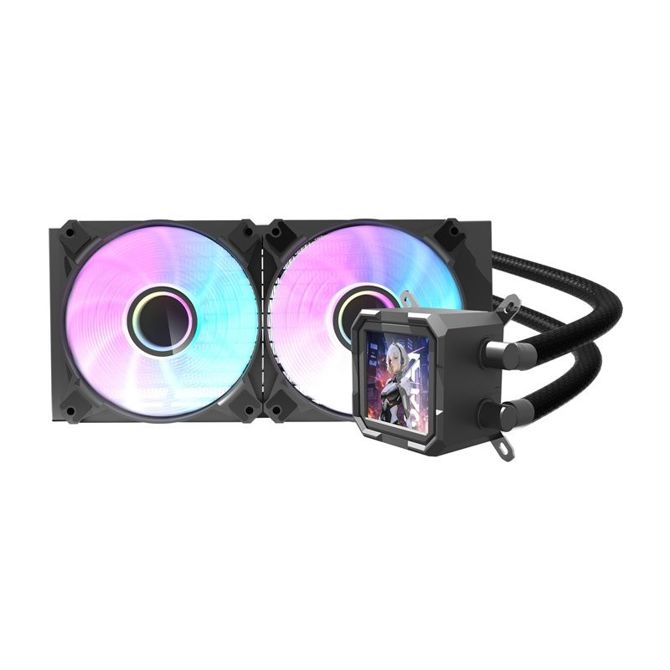 Vodni hladilnik Darkflash DV240S CPU  (črn)