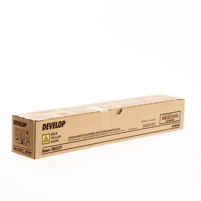 Develop TN-321 Y (A33K2D0) rumen, originalen toner
