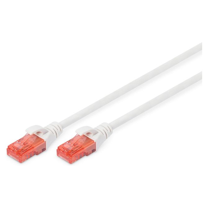 DIGITUS CAT 6 U/UTP patch kabel - LSZH, 5 m, bel