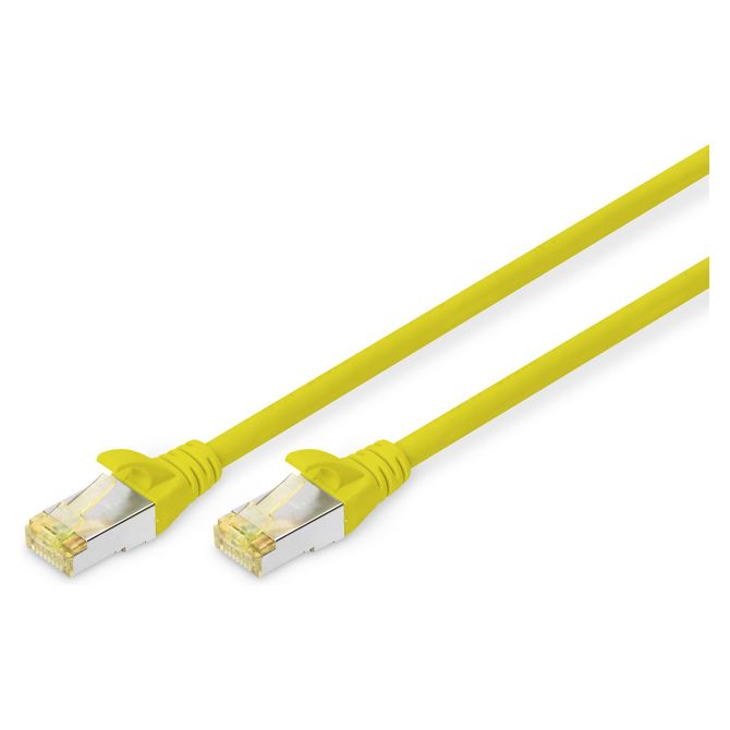 DIGITUS CAT 6A S/FTP patch kabel, 7 m, rumen