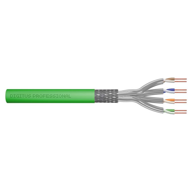 DIGITUS CAT 8.2 S/FTP namestitveni kabel. 100 m. Simplex. DCA