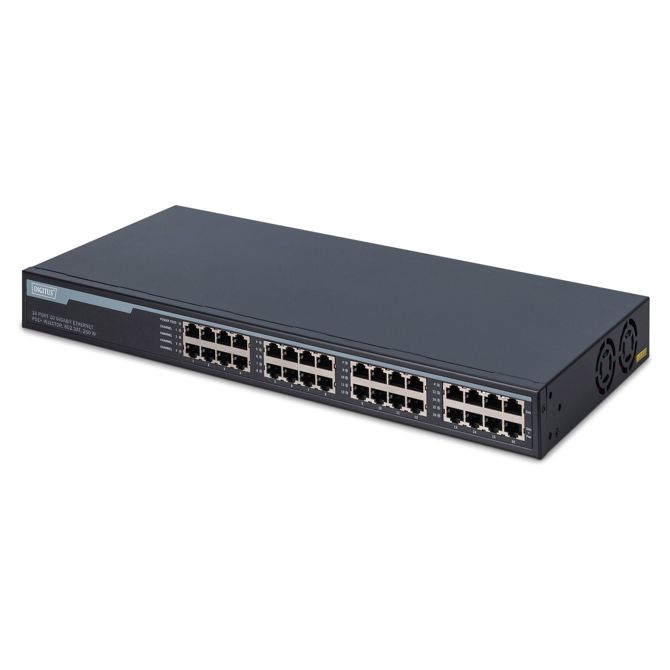 Digitus DN-95116 16-portni 10G Ethernet PoE+ injektor 250W