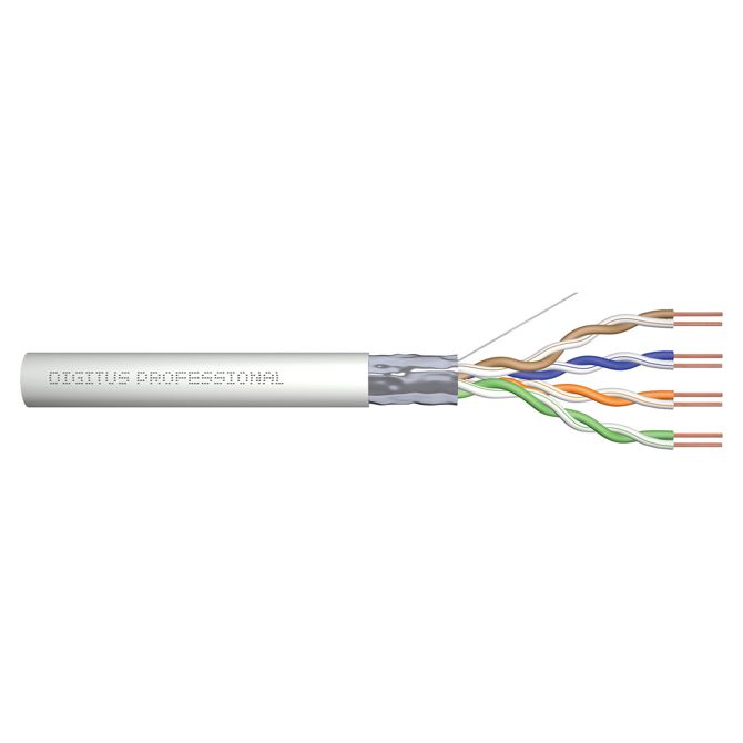 DIGITUS inštalacijski kabel Cat5e F/UTP 2 para 305 m siv