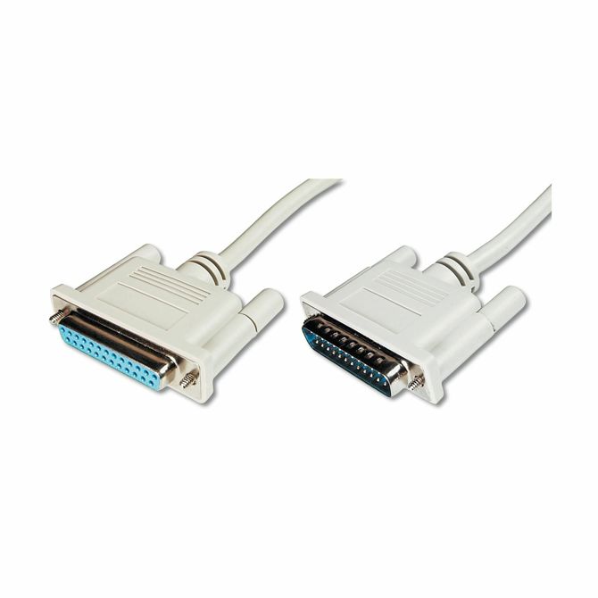 Digitus modem kabel DB25M-25Ž  5m