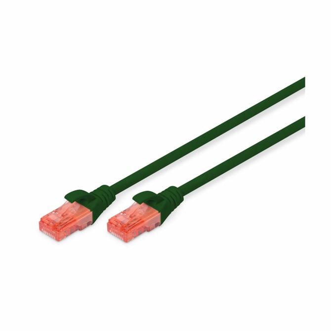 UTP CAT.6 patch  2m zelen Digitus TE9030157