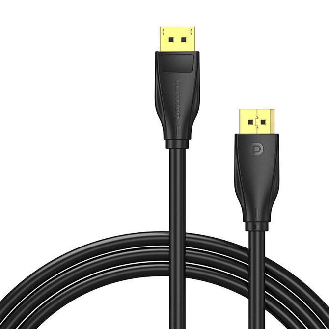 DisplayPorDisplayPort 1.4 Cable Vention HCCBI 3m, 8K 60Hz/ 4K 120Hz (črna)t Kabel 3m Vention HCCBI (črna)