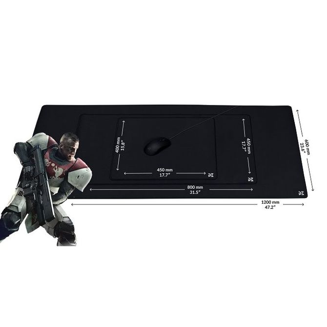 Podloga za miško Dream Machines DM Mouse PAD XXL Black