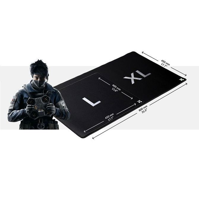 Dream Machines DM PAD XL Black