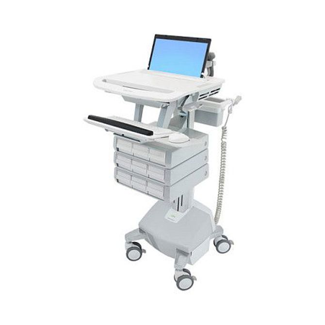 ERGOTRON StyleView Laptop Cart LiFe Drive 9 Drawer EU SAU-EU