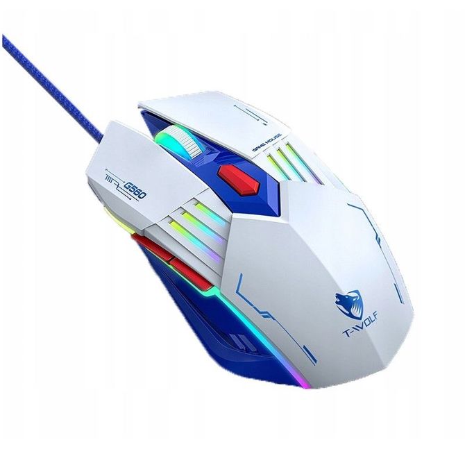 Gaming miška Extralink G560-2 | Igralna miška | žično, optično, 3200 dpi, 6 gumbov, LED osvetlitev