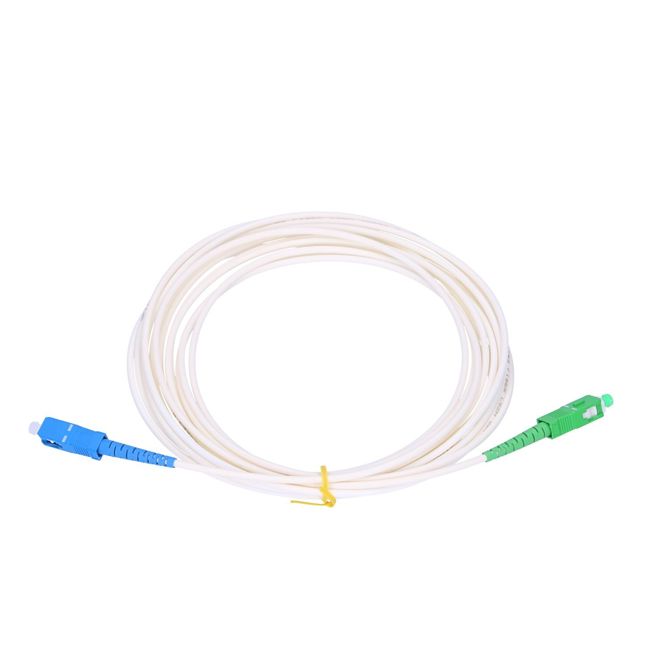 Extralink SC/UPC-SC/APC | Patchcord | LSZH, enojni način, Simplex, G.657B3, 3 mm, Easy Flex, 15 m