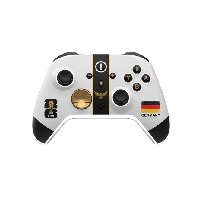 Brezžični igralni kontroler DragonShock Aurora+ FIFA World Cup 26 Germany, Hall Effect palice, RGB osvetlitev, Bluetooth, za Switch 1 & 2/PC/Mobile