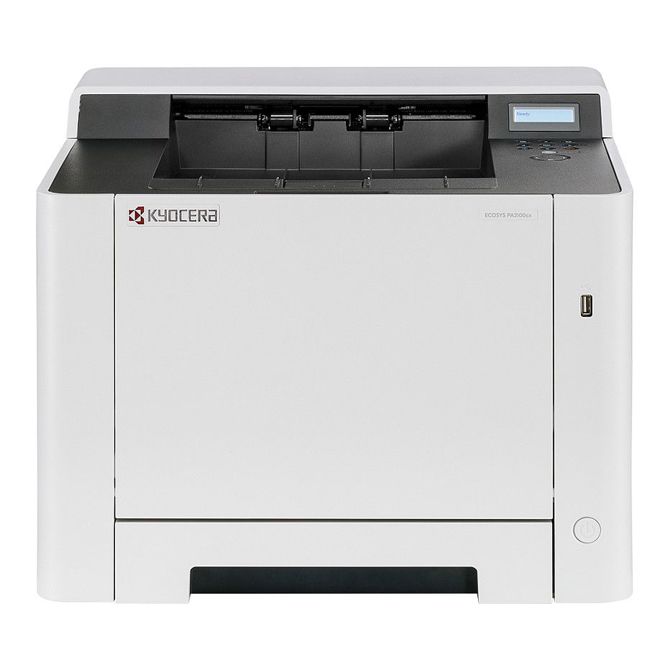 Barvni laserski tiskalnik Kyocera ECOSYS PA2100cx, USB, LAN, siv/črn