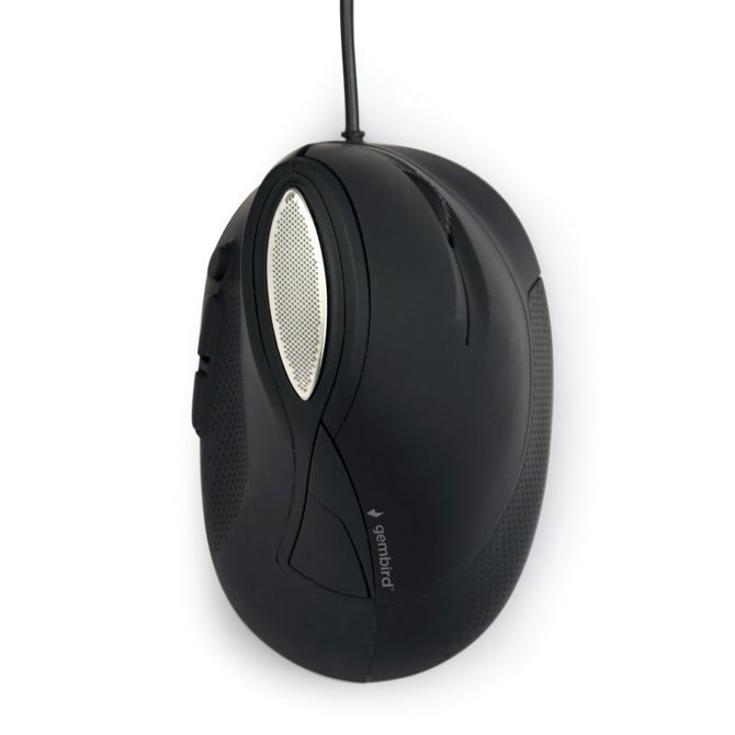 Gembird MUS-ERGO-03 Ergo  siva, ergonomska miška