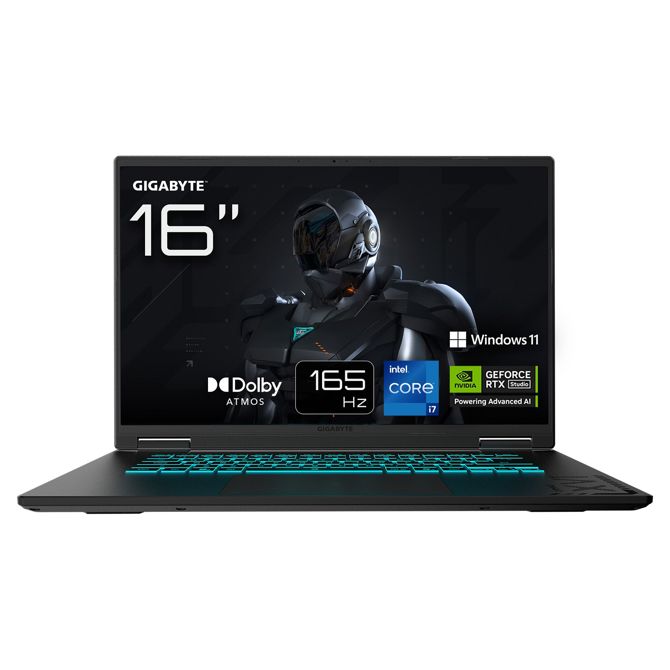 Prenosnik Gigabyte GAMING A16 CMHI2DE894SH Intel Core i7-13620H/16GB/SSD 1 TB NVMe/40,6cm (16)/NVIDIA GeForce RTX 4050/DE/W11Home, črn