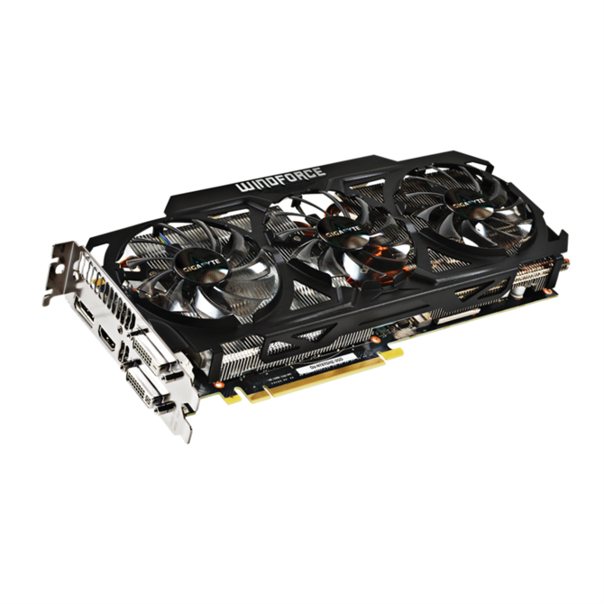 GIGABYTE grafična kartica GTX 780 Ti, 3GB GDDR5, PCI-E 3.0 - GV-N78TGHZ-3GD