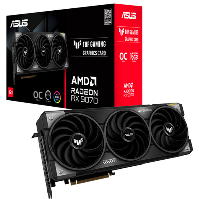Grafična kartica XFX Radeon RX 9070 XT Swift (črna, RDNA4, GDDR6, 3x DisplayPort, 1x HDMI 2.1)