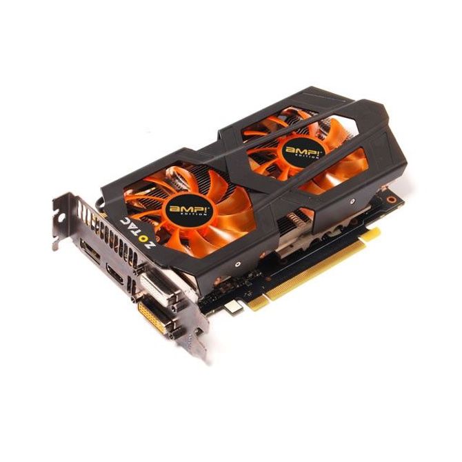 Grafična kartica ZOTAC GeForce GTX 660 Ti  AMP!  Edition (2GB, GDDR5, HDMI, DVI-D, DVI-I, DP, PCI-E)