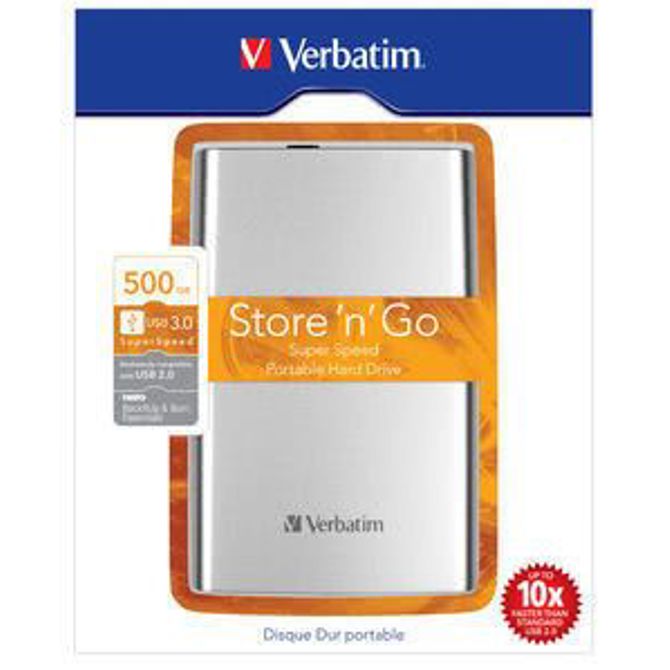 Zunanji trdi disk VERBATIM 500GB 3.0 (53021)