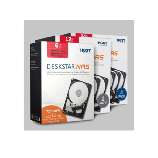 HGST NAS 4TB trdi disk 7200 obratov SATA 3, 6Gb/s, 64MB - 3IKNAS40003272SE_0S03665