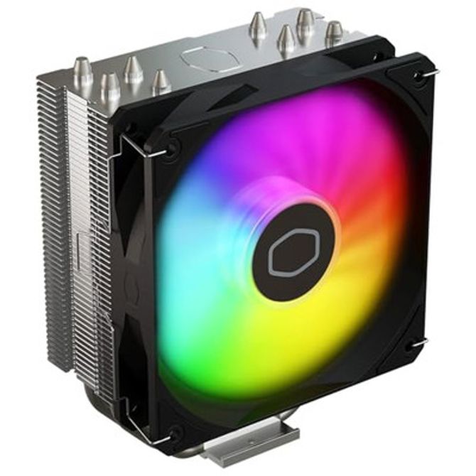 Hladilnik za računalnike Cooler Master Hyper 212 Spectrum V3 aluminij, 120 mm, 4 toplotne cevi, naslovljiv RGB, podnožja Intel/AMD