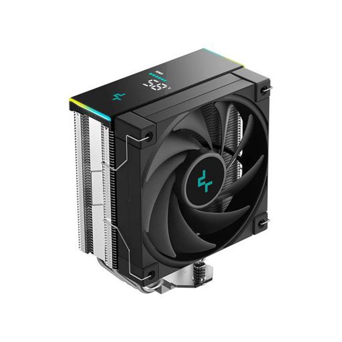 Hladilnik za procesor DeepCool AK400 DIGITAL SE, 120mm, ARGB, LCD, črn