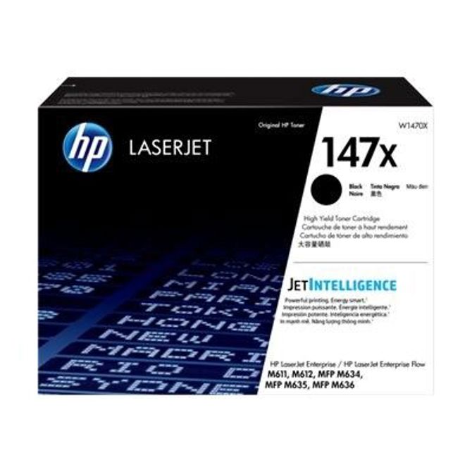 Toner HP 147X, črna (W1470X)